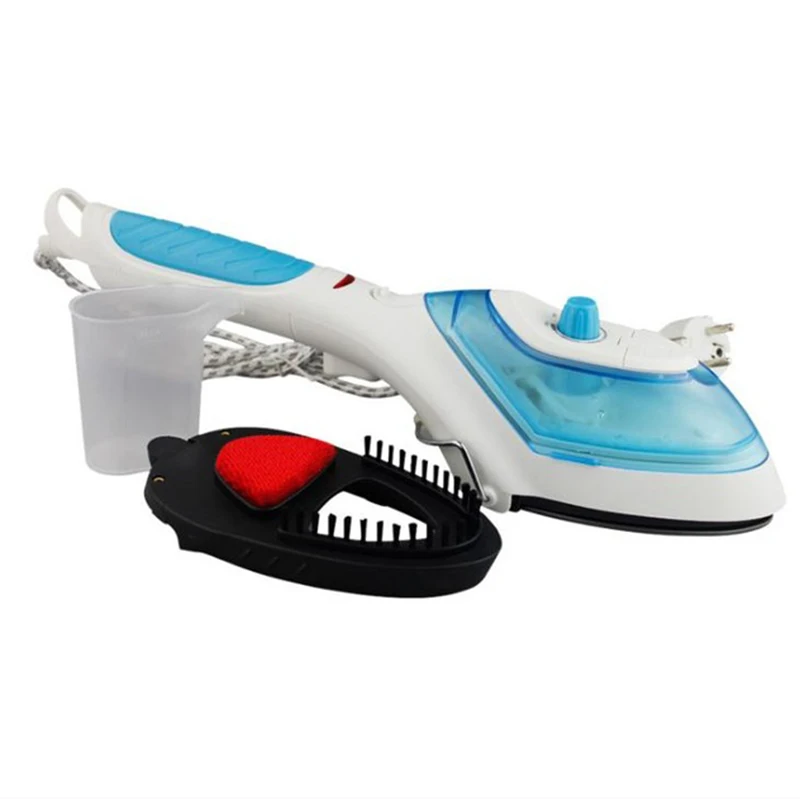 

Eu Plug Portable Handheld Garment Steamer For Home Travelling Electric Clothes Steam Brush Cleaning Steam Iron 220V Teflon Plate