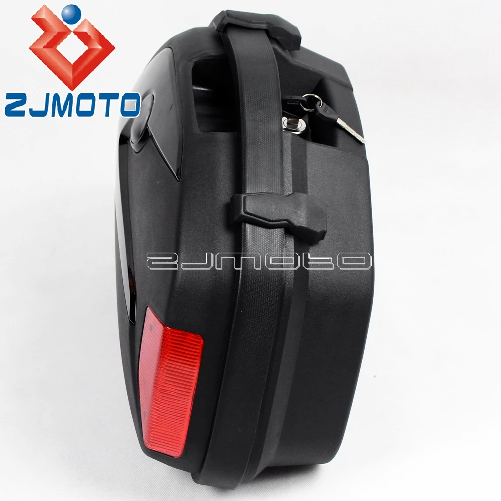 1 Set Motorcycle Side Pannier Box Luggage Case Saddlebags For 