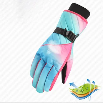 

Ski Gloves Winter Warm Snow Gloves for Skiing Breathable Waterproof Touchscreen Support Fits Men Women