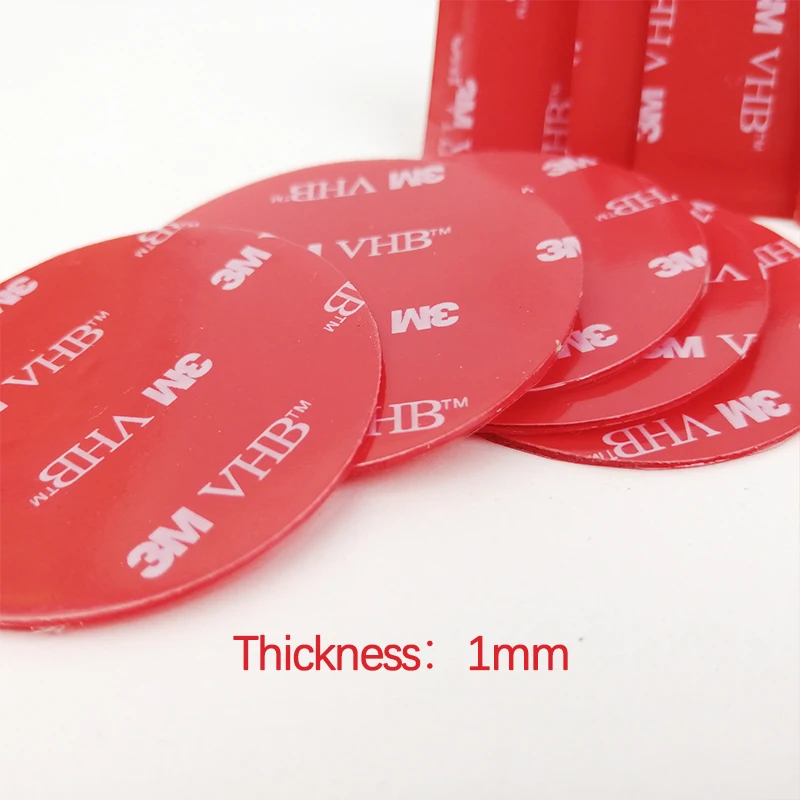 3M Transparent Acrylic Double-Sided Adhesive Tape Strong Adhesive Patch Waterproof No Trace High Temperature Resistance For Car