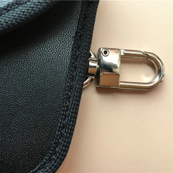 

Waterproof Car Key Case Pouch Cover Poly Urethane Leather Equipment 1pc Mini Signal Blocker