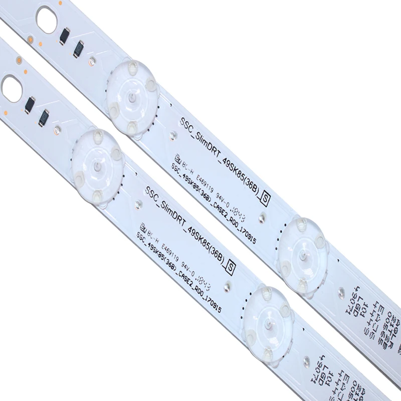 LED backlight strip 8 lamp for LG 49 inch TV LC490EQE ssc slimdrt 49sk85 36B SSC 3