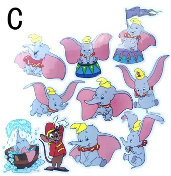 

Dumbo stickers quickly delivery with clear background slime sticker removal for water bottle 100pcs store christmas mirror wall