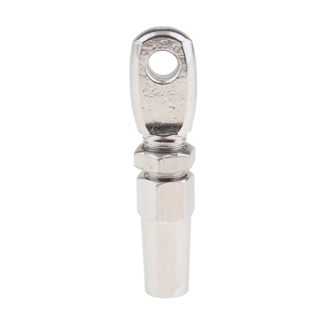 3MM Stainless Steel Wire Ropes Swageless Eye Terminal End Compression
