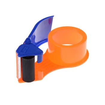 

Sealing 2" Width Packaging Parcel Plastic Roller Tape Cutter Dispenser