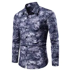 Рубашка camisa masculina мужские рубашки chemise homme уличная рубашка мужские рубашки blusa masculin Осенняя мода рубашка мужская Z4