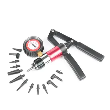 

Professional Manual Design Car Vacuum Pump Brake Oil Tester Set Durable Brake Fluid Bleeder Oil Change Vacuum Pistol Tools