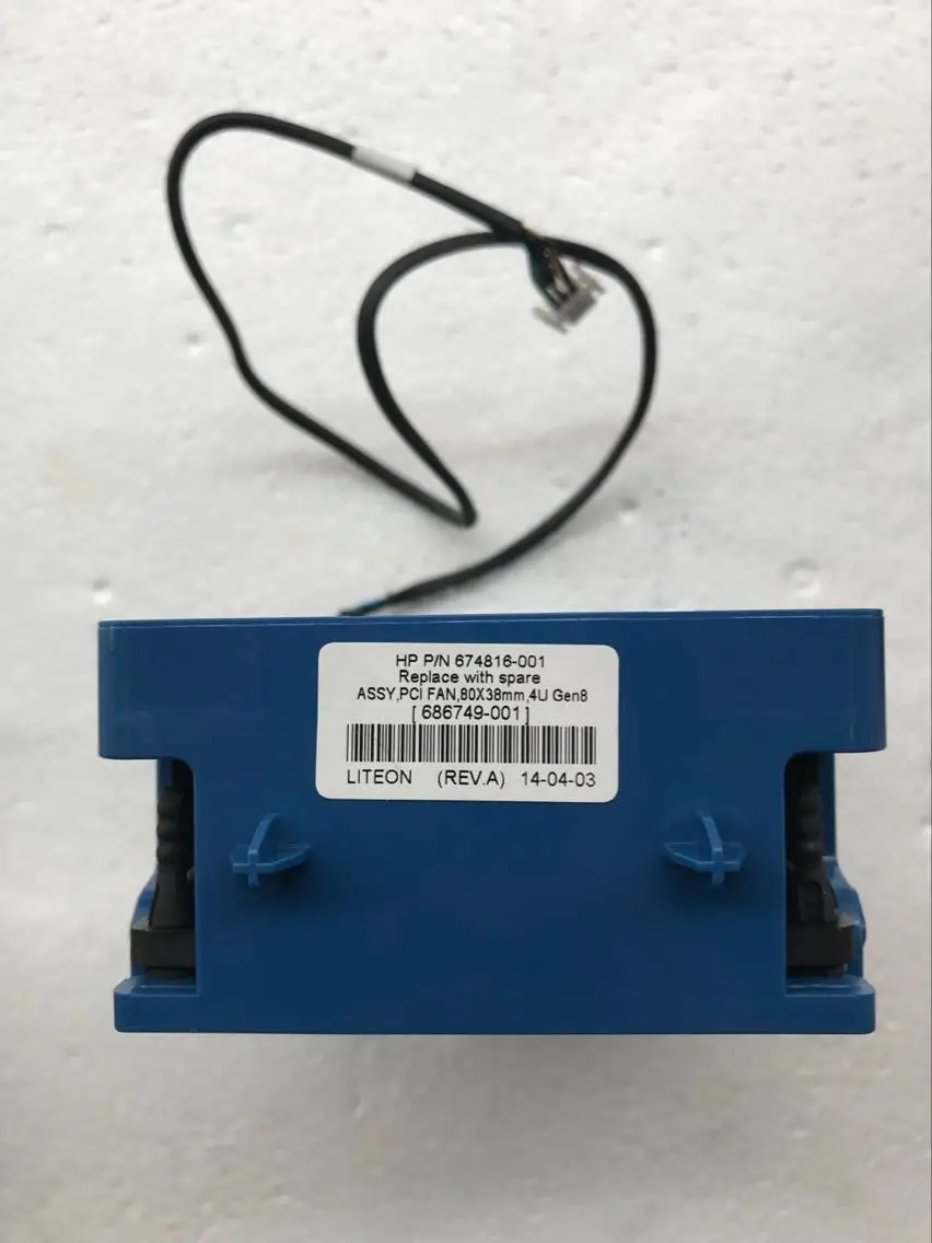 674816 001 686749 674815 686748 протестирован для ML310e Gen8 V2 передний охлаждающий вентилятор в