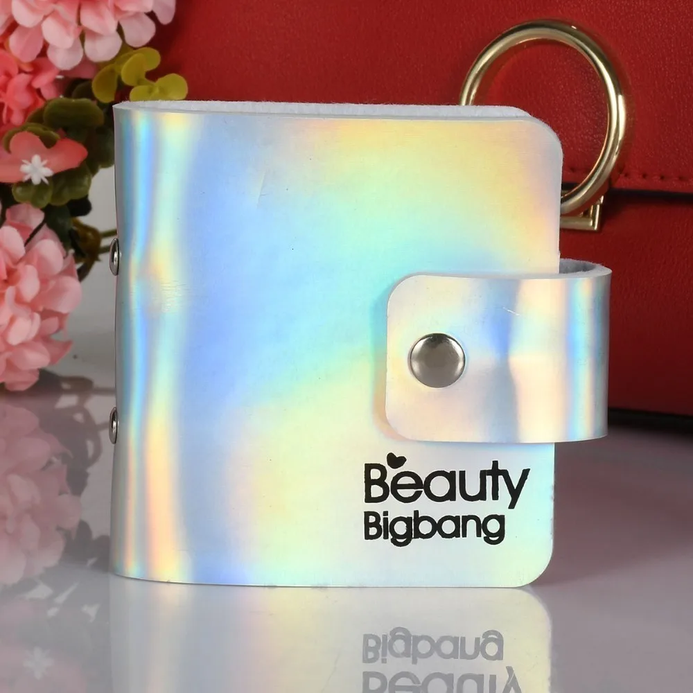 BEAUTYBIGBANG 6*6 см/6*12 см красочные прямоугольные нейл арта тарелка органайзер лазерный