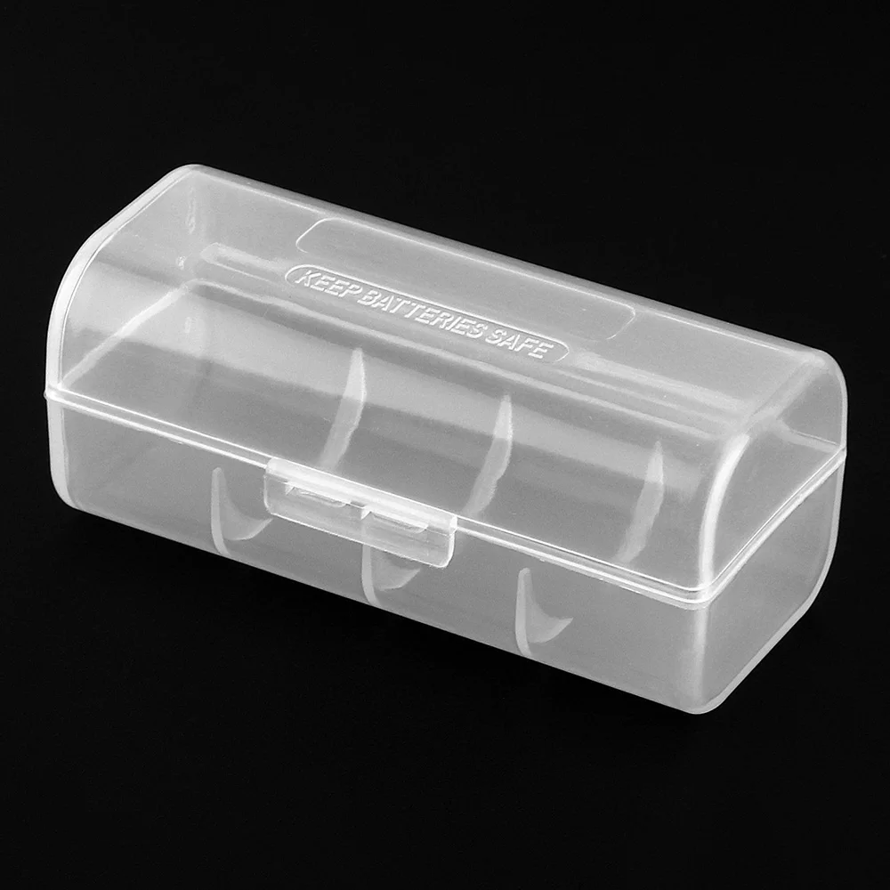 

Portable Plastic Lithium Battery Box with Protective and Storage Function for 26650 Battery