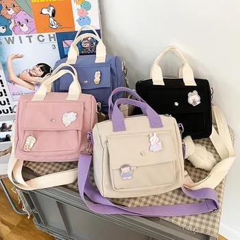 

Preppy Style Collage Student Messenger Bag Girls Nylon Tote Bags For Women 2020 Shoulder Bags Womens Crossbody Bag Bolsa Mujer