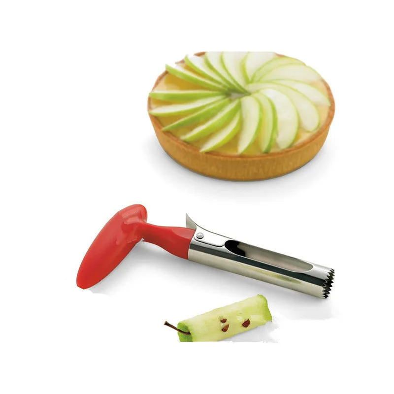 

1PCS Stainless Steel Apple Cutter Knife Corers Fruit Slicer Multi-funct Cutting Vegetable Core Removed Kitchen Gadgets Tools