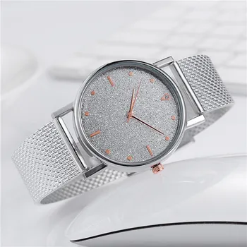 

Luxury Women Watch Bracelet Magnet Buckle Stainless Steel Sky Luminous Quartz Watch Crystal Wrist Watches Strap Female Clock