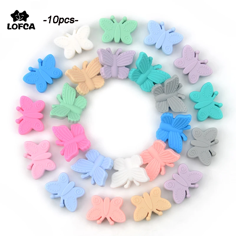 Get This Oval Teething-Toy Silicone Beads LOFCA Accessories Necklace Food-Grade Bpa-Free 10pcs/Lot Q5doJX51