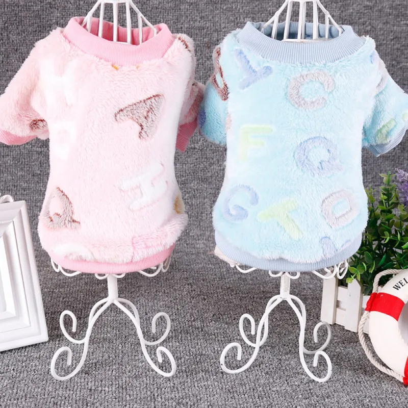 Winter Soft Fleece Cat Dog Coat Jacket Warm Pet Clothes for Small Dogs Cats Puppy Clothing Outfits Chihuahua Pug Costume Newst | Дом и сад