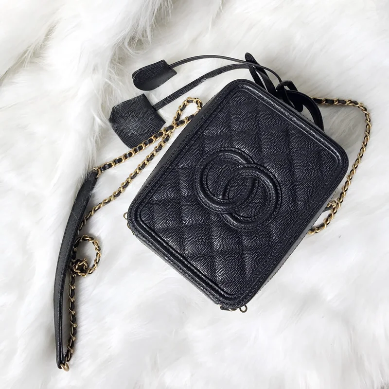

New arrival free shipping Mini luxury women's genuine leather Caviar shoulder bag for Top quality Handbags Cross Body Bag