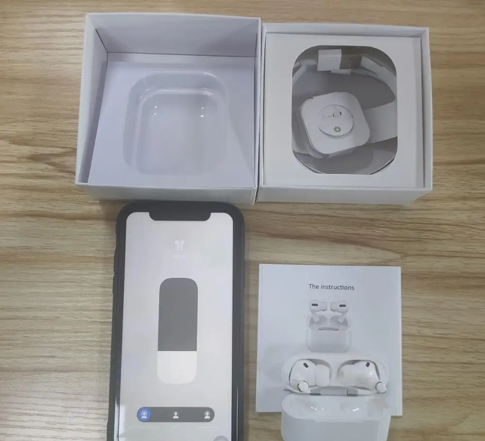 Airpoding AP Pro TWS Bluetooth Earphone Wireless Headset 1:1 tws Air 3 Pro Smart Sensor Earbuds Pop Up 8D Hifi Stereo Head phone