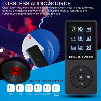 

20# MP3 player Professional Lossless Music Player MP3 HIFI Portable DSD Hardware Decoding Balanced Touch Screen MP3 player