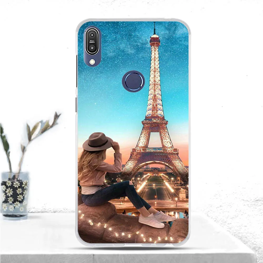 Чехол для Asus Zenfone Max Pro M1 ZB601KL силиконовый мягкий ТПУ чехол телефона ZB602KL