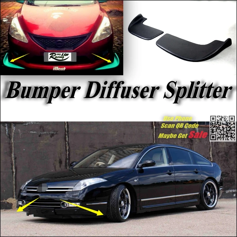 

Автомобильный Разветвитель диффузор бампер утка губа для Citroen C6 2005 ~ 2013 комплект тюнинга кузова/дефлектор автомобиля ремонт клапан уменьшение подбородка