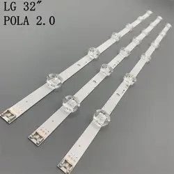 100% novo 3 pçs/set 6/7 led backlight strip para lg tv 32ln540fd 32ln550fd innotek pola2.0 32 a/b tipo HC320DXN WSFP2 21XX