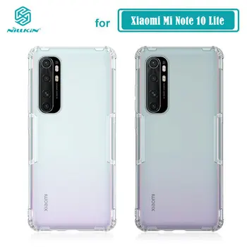 

Xiaomi Mi Note 10 Lite Case Casing Nillkin Nature Series Transparent Clear Soft TPU Cover for Xiaomi Mi Note 10 Lite Case