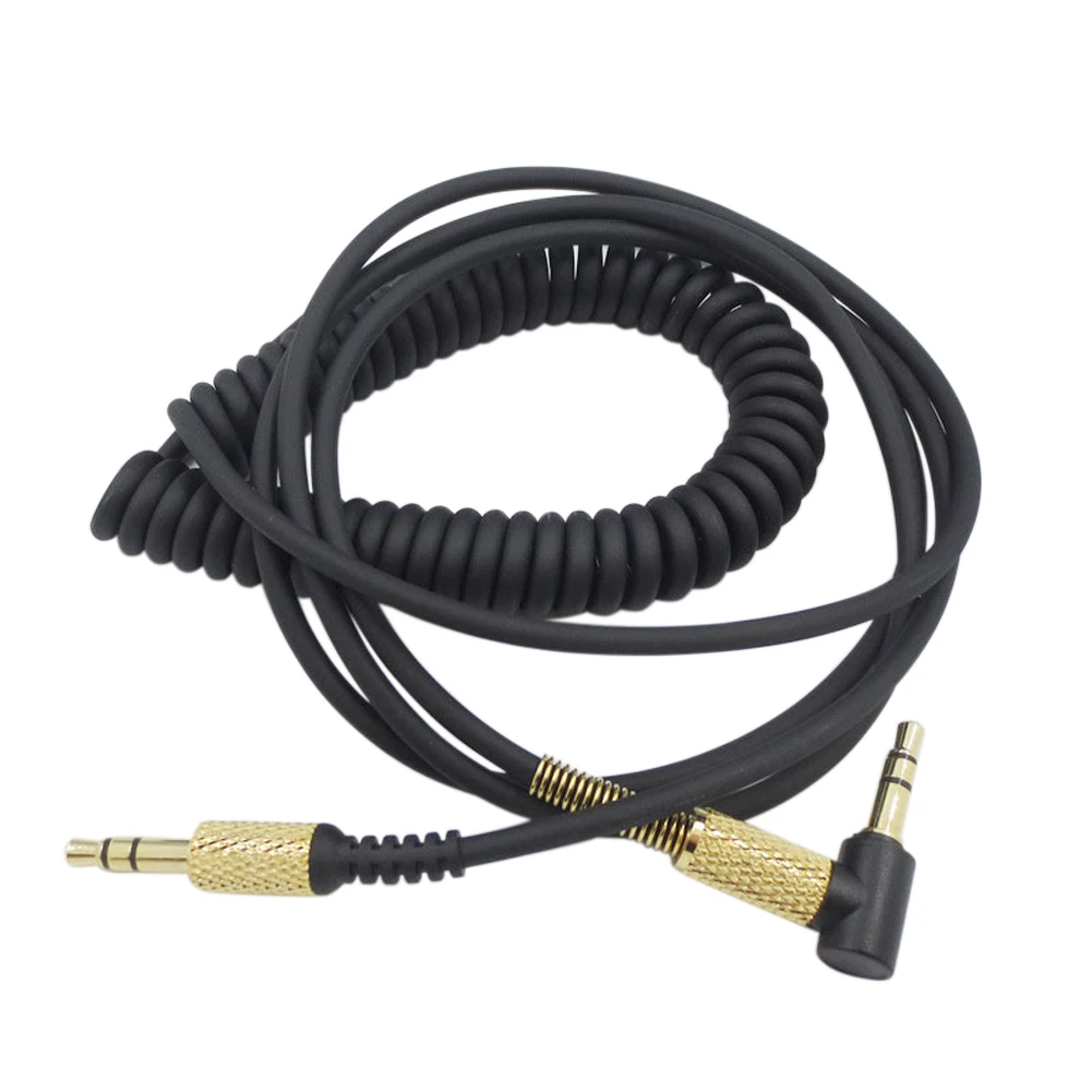 3,5 мм аудио говорящие наушники медный провод аксессуары высокой пластичности кабель Прочный Длинный удлинитель Замена для Marshall - Цвет: Standard