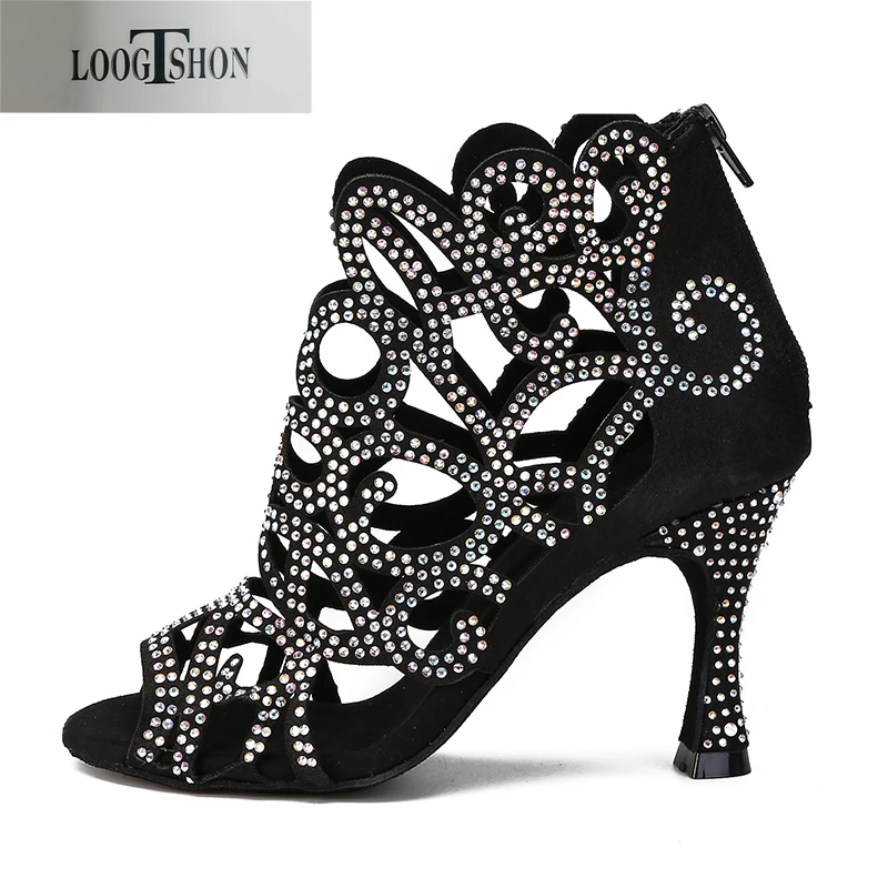 ballroom dance shoe bachata dance shoes Women's Latin dance shoes women sneakers free shipping heels dance shoes