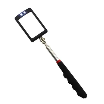

Led Telescopic Nonslip Inner Wall Inspection Mirror Vehicle Bottom Angle View Detection Tool Equipment with Rubber Grip