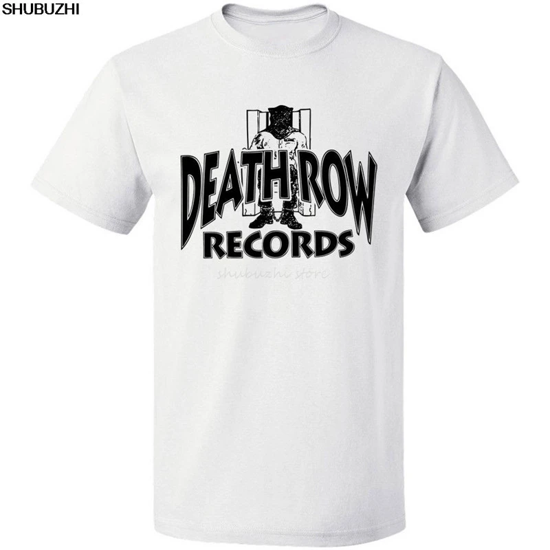 Camiseta con LOGO de Death Row Records para hombre, ropa de marca informal,  sbz4557, Envío Gratis, Verano|Camisetas| - AliExpress