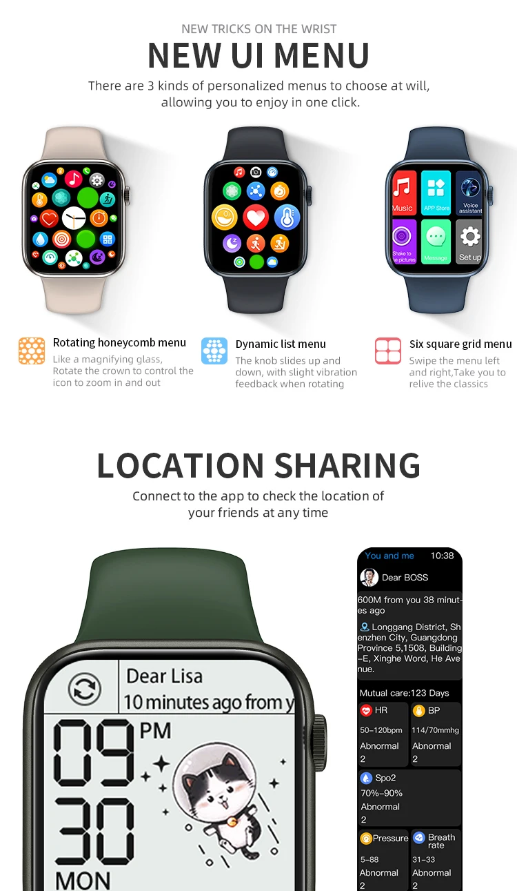 Smartwatch Series 7 HW37 Smart Watch Dial Call Waterproof Countdown Blood glucose measurement Fitness Band PK HW22plus W26 IWO13