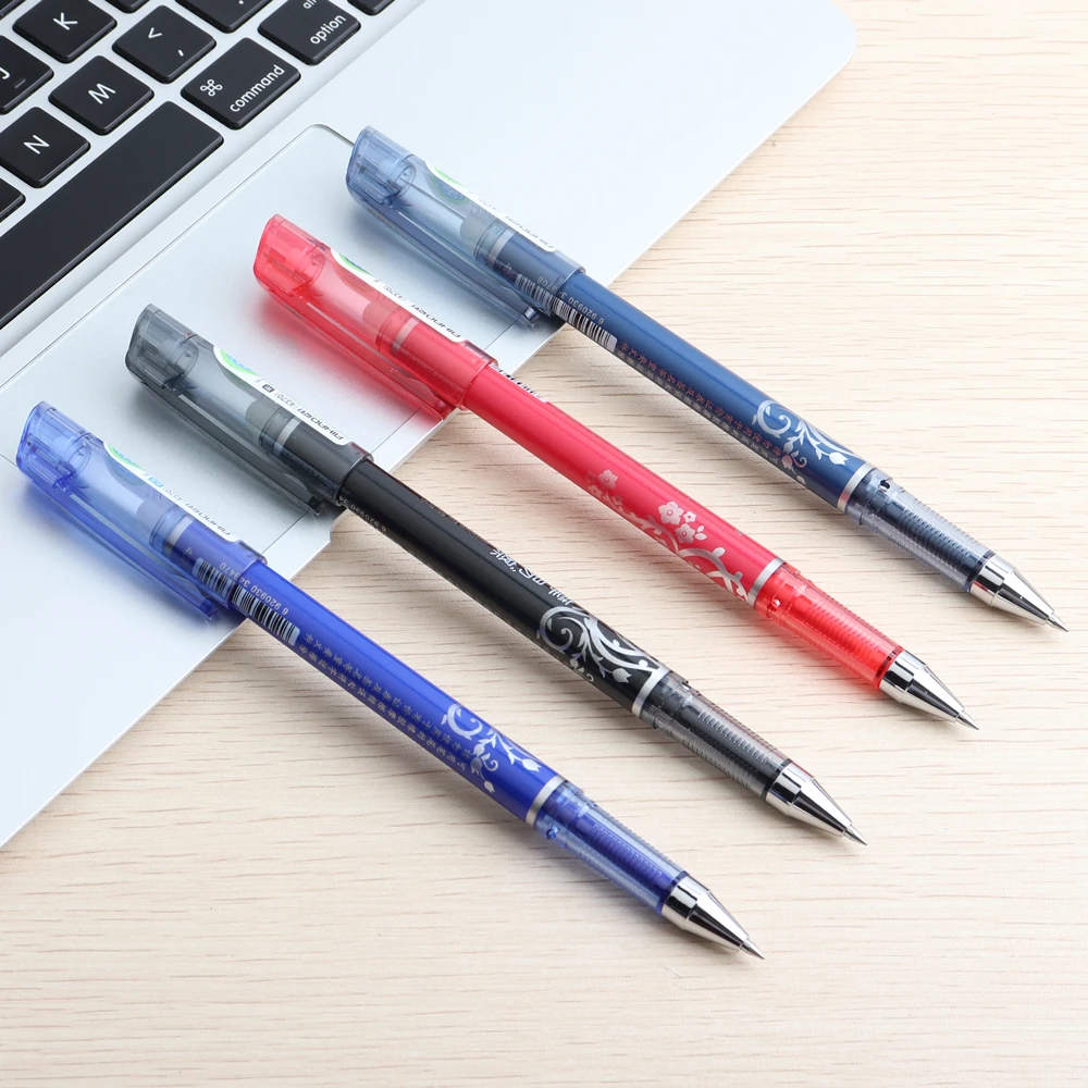 GENKKY продвижение стираемая ручка 0,5 мм иглы все ученики канцелярские ручки Гелевые Ручки для школы офисные чернила Colors0.5mm