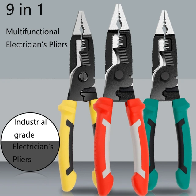 2-1 Combo Dual Material Linesman's Pliers and Wire Stripper