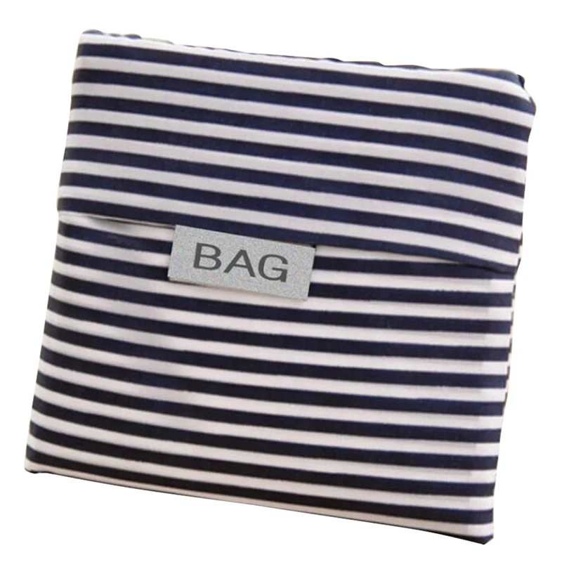 

Square Pocket Shopping Bag Candy 6 colors Available Eco-friendly Reusable Folding Polyester Reusable Folding Shopping Bag