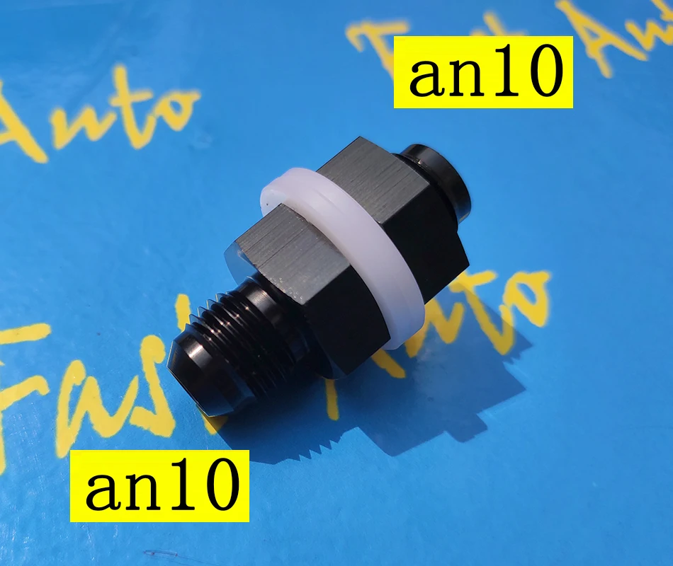 Черная резьба 7/8-14unf-10an an10 an-10 to male топливный бак адаптер перебойная головка фитинг