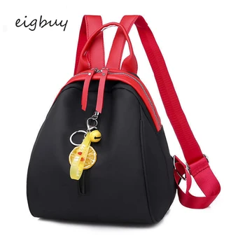 

Ladies Backpack For Girls Luxury Student Zipper Pu Solid Black Casual Backpacks For Teenage Girls Mochila Notebook Bookbag