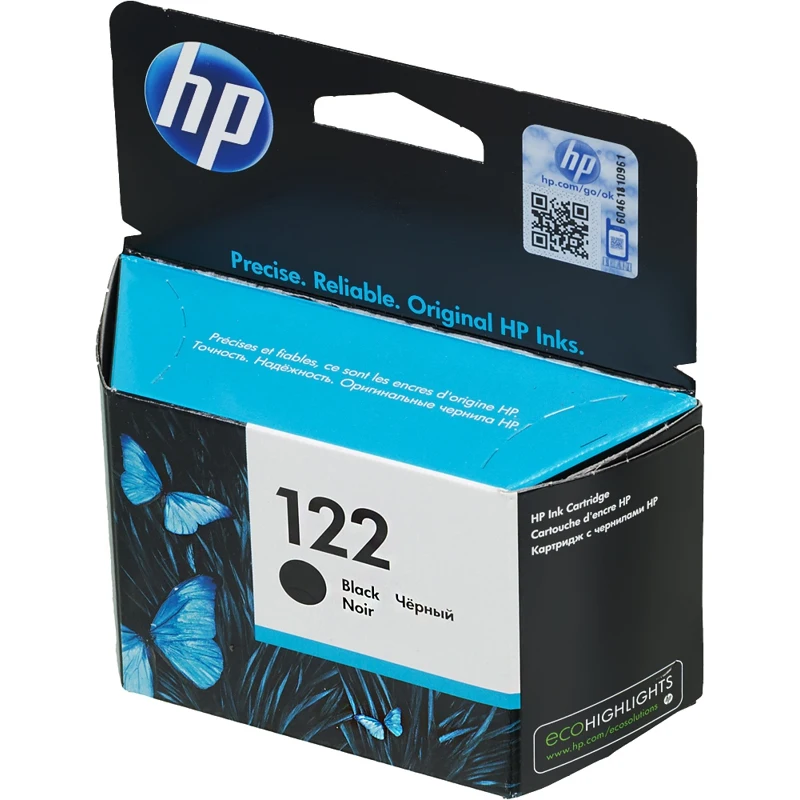Картридж HP 122, черный