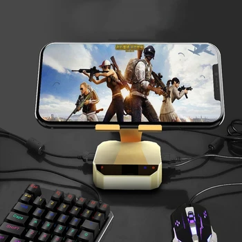 

Mobile Gamepad Controller Bluetooth Keyboard Mouse Converter FPS Mobile Game Tool for PUBG Games PC Gaming Remote Console
