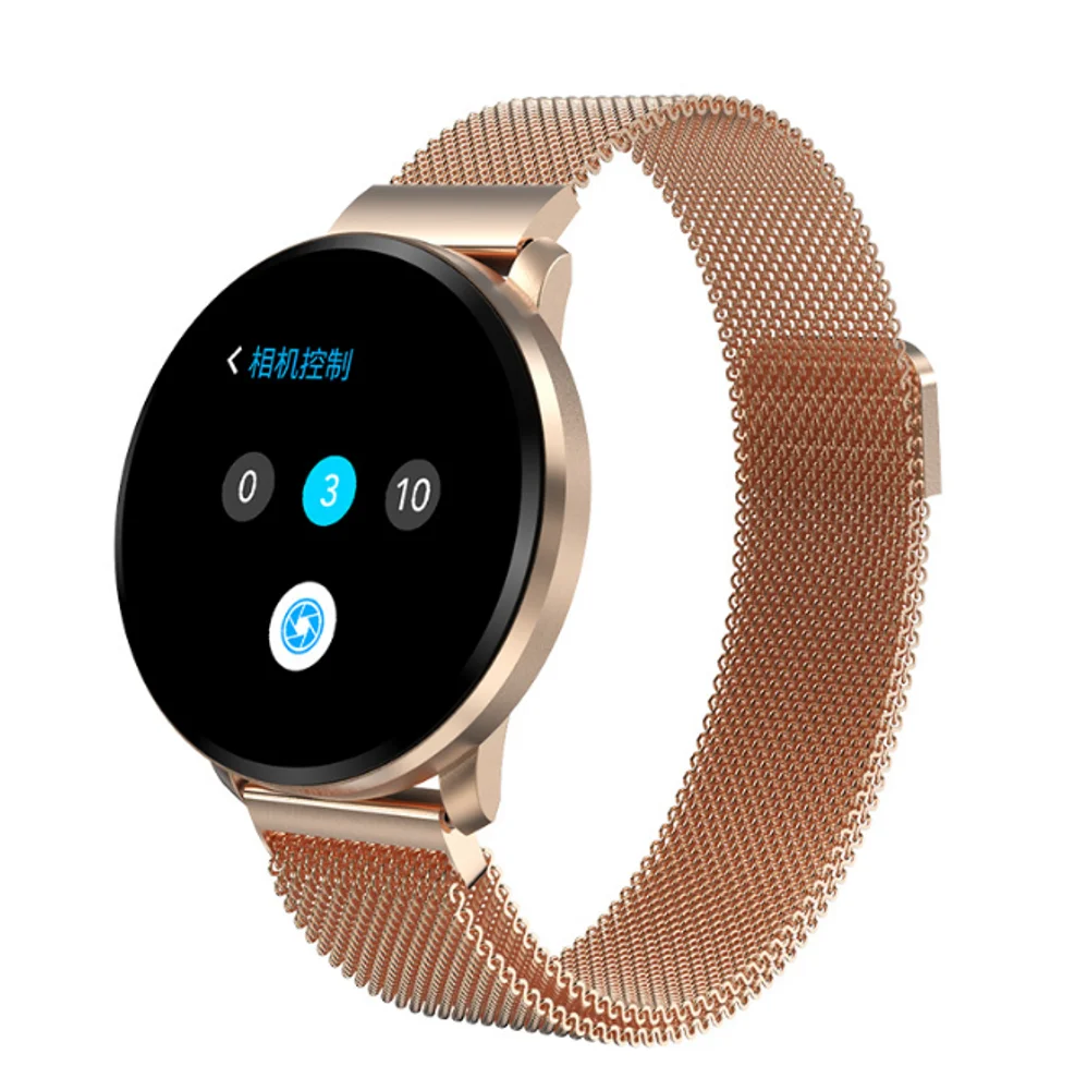 

Steel Strap Waterproof IP67 Smart Bracelet Watch Bluetooth CF68 For Android IOS Message Call Reminder Wechat Blood Pressure