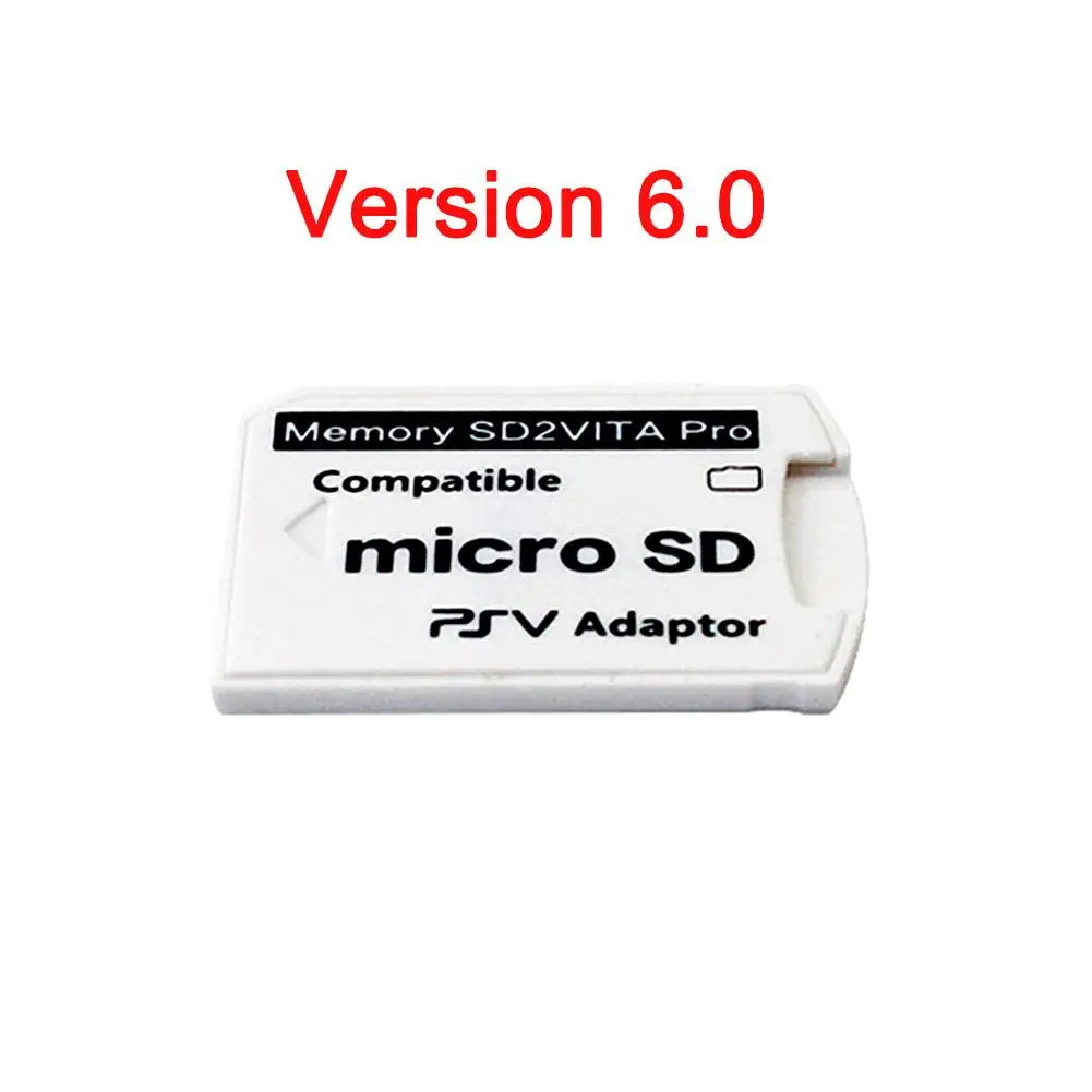 Адаптер карты памяти V6.0 SD2VITA PSVSD для системы PSVita Henkaku 3 65 1000 2000 TF адаптер конвертера