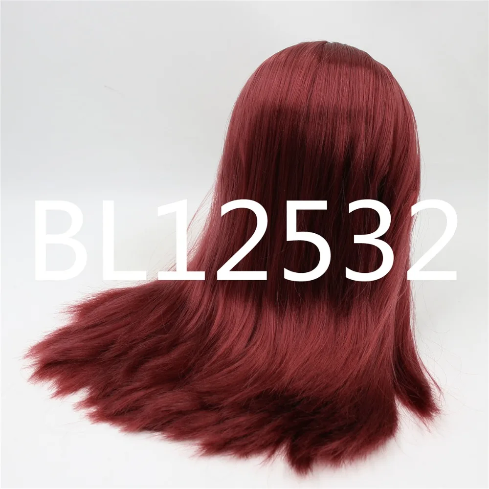 Neo Blythe Doll Maroon Hair with Takara RBL Scalp Dome 1