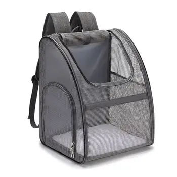 

Portable Pet Dog Cat Carrier Backpack Mesh Ventilation Bag Pouch with Breathable Windows for Travel Hiking Walking Outdoor Activ