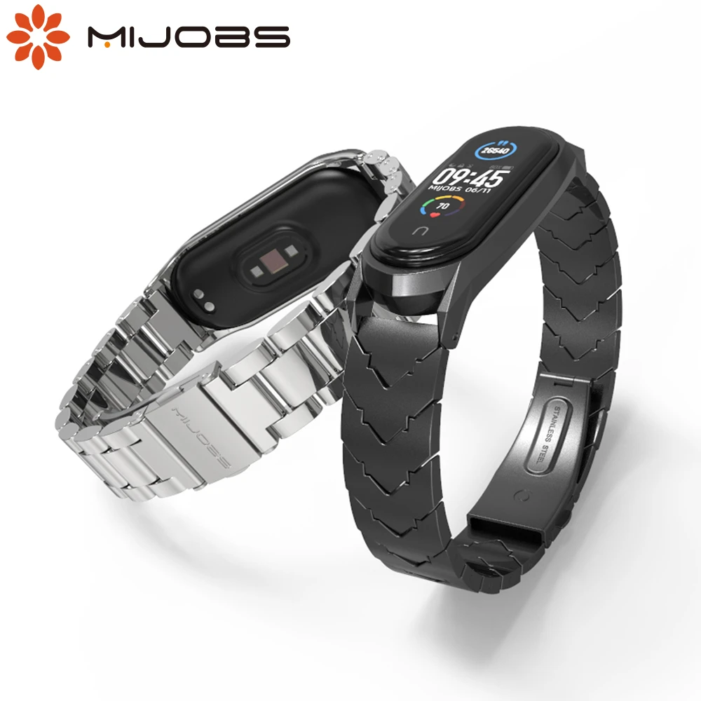 For Mi Band 6 Strap for Mi Band 6 5 4 3 Metal Wristbands Bracelet for Xiaomi  Mi Band 5 Correa NFC Global Replacement Wrist Belt|Smart Accessories| -  AliExpress