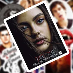10/50PCS/pack The Vampire Diaries Stickers Horror Notebook Motorcycle Skateboard Computer Mobile Phone DIY Trunk Decal Sticker