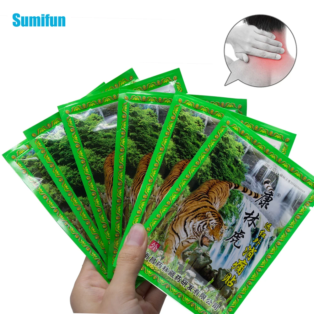 32Pcs Tiger Balm Medical Plasters Arthritis Rheumatoid Joint Muscular Pain Patch Chinese Meridian Stress Binder Patch D2390