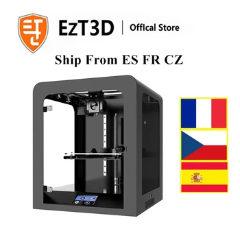 

3D Box Printer Touch Screen Auto-leveling Pause Resume Printing Desktop 3D Printer With Crystal Glass Platform EU Plug 3.5 Inch