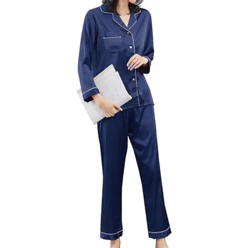 

Pajamas suit women's casual long-sleeved loose home clothing soft