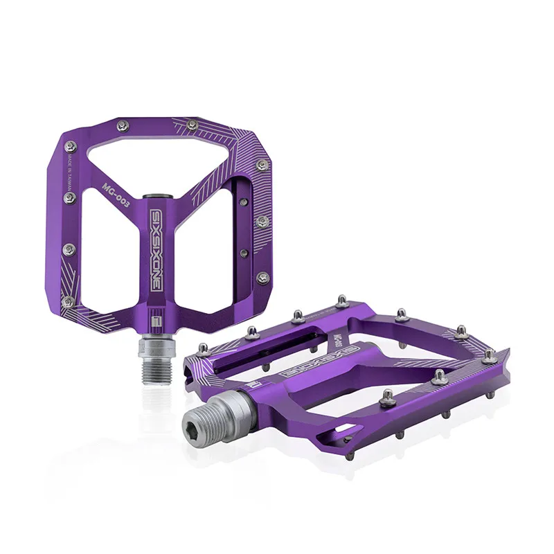 SIXSIXONE MG-003 MTB велосипедные педали сверхлегкие противоскользящие велосипедные педали высокой интенсивности авиационный алюминиевый сплав BMX велосипедные педали