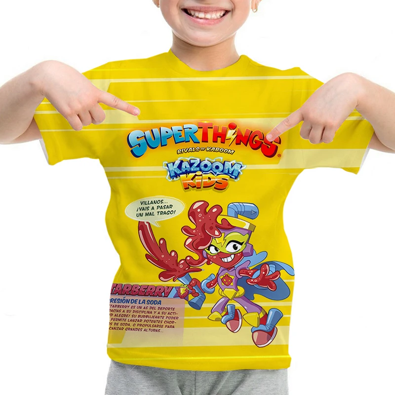 Shirt Super Zing Children | Superzings Clothes | Superzing Series 6 Shirts - New -