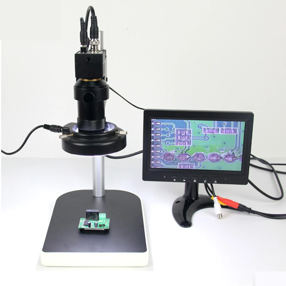 

TBK 10A MINI 10-130X Professional Microscope Electronic Display Amplification Magnifier for Iphone BGA CPU Motherboard Repair